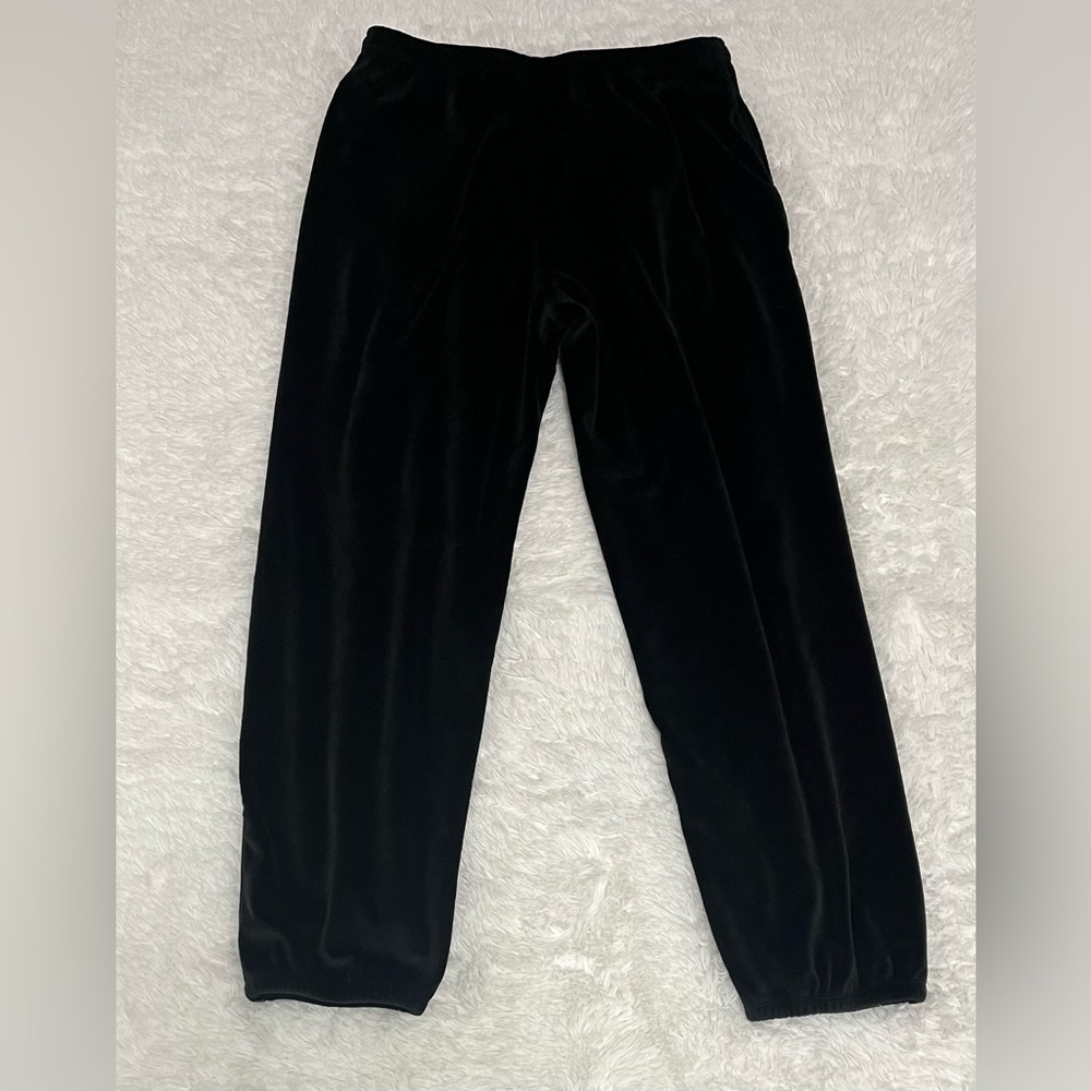 Hurley Black Velour Jogger Pants - Picture 2 of 6